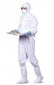Firstsing Clean room ESD cleanroom antistatic jumpsuit with Attached Hood の画像