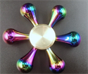 Firstsing The Anti-Anxiety 360 Spinner Helps Focusing Fidget Toy Colorful bones Metal brain relax Toy Fingertip Gyro