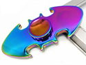 Firstsing Colorful Bat Zinc Alloy Fingertip gyro Hand spinner Toy Finger Spinner Fidget Spinners Gyro EDC Focus Toy