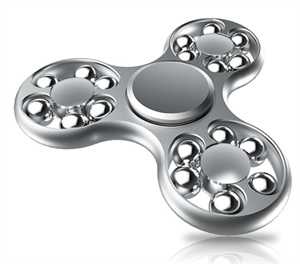 Picture of Firstsing 18 Steel Ball Metal Finger Spinner Figet Hand Finger Gyro Desks Focus toy