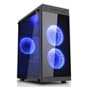  Firstsing MICRO ATX Tempered Glass Computer Case with USB 3.0 の画像