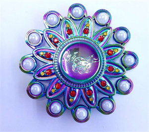 Picture of Firstsing Twelve bead lotus Finger gyro Hand Spinner Fidget EDC Toy