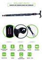 Image de Firstsing Smart Walking Stick With Mobile Phone And GPS  Crutch Umbrella Products for Old People