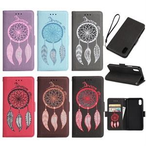 Image de Firstsing Dream Catcher Pattern Wallet Leather Flip Phone Case with Strap for iPhone 8
