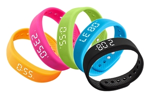 Picture of Firstsing Display Sports Watch Wristband Multi-function USB LED 3D  Fitness Bracelet Smart Step Tracker