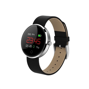 Firstsing 0.95 inch Color OLED LCD NRF52832 Heart Rate Blood Pressure Monitor Female physiological cycle reminder Smart Watch for IOS Android の画像