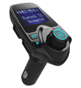Firstsing FM Transmitter Wireless In Car Bluetooth Receiver stereo Hands-free LCD Display USB MP3 Player for IOS Android Smartphone の画像