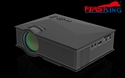 Firstsing Portable Mini Led Projector Wifi Wireless Miracast Airplay Video Home Cinema の画像