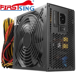 Firstsing 1700W Mining Power Supply ATX PC Gaming PSU Support multi card interconnection