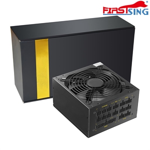 Image de Firstsing Computer Mining Power Supply Full Modular ATX PSU 12V For AMD Crossfire Active PFC 1250W