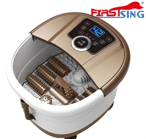 Изображение Firstsing Infrared automatic roller shiatsu foot pedicure basin Foot Tub Foot Spa Bath Massage Machine