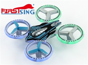 Firstsing 2.4G mini Drone With Colorful LED lights Quadcopter RC Toy