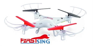 Firstsing 2.4G Middle RC Drone Quadcopter toys 360 degree flips With LED flash light の画像