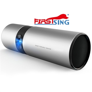 Image de Firstsing Android Smart Portable HD DLP 3D Home Theater Projector Direct Support LiveTV Services And Bluetooth Speaker Function