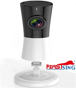 Image de Firstsing Panoramic 180 degrees 720P HD IP Security Camera Night Vision Two Way Audio Wifi Monitor CCTV Camera