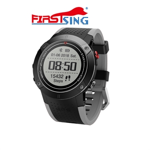 Image de Firstsing MT2523S Bluetooth Smart Watch IP68 Waterproof Heart Rate Monitor GPS Sport Fitness Tracker for IOS Android