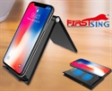 Firstsing Qi Fast Wireless Foldable Charging Stand for iPhone 8 X Samsung Galaxy S6-S8 Edge and more Qi-Enabled devices の画像