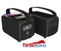 Picture of Firstsing Dual Qi Wireless Charging Station Multiple PD Charger Dock Display screen with 4 USB Ports and 2 AC port Car charger output