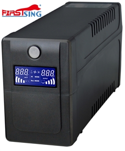 Picture of Firstsing 1000VA Standby UPS Battery Backup Uninterruptible Power Supply with LCD display for PC