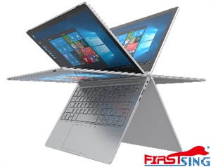 Firstsing 11.6 inch Laptop Windows 10 Intel Apollo Lake N3350 N3450 N4200 FHD Flips Back 360 degrees Tablet PC