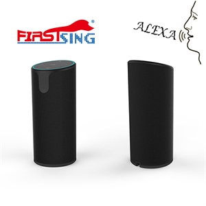 Picture of Firstsing Smart Speaker With Amazon Alexa Voice far field Control and Hands-Free Use Stream Online Music Spotify Amazon Music Pandora Sirius XM Wifi Speaker Smart Home Control AUX INPUT