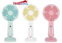 Firstsing USB Mini Fan Portable Rechargeable Cooling Fan with Night Light の画像