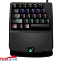 Picture of FirstSing K9 28 Keys Wired Mixed Light Ergonomic PC Single Hand Gaming Mechanical Keyboard
