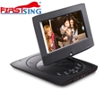 Firstsing Portable Multi media DVD Player With 9 inch Rotatable Screen Game Function Support CD USB SD Card Slot