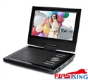 Firstsing Portable DVD Player 9 inch TFT LCD Screen Multi media DVD Player Support CD USB SD Card Slot の画像