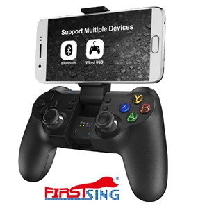 Изображение FirstSing Multi-functional Wireless Bluetooth Game Controller for Android windows Smart TV TV BOX PS3 Samsung Gear VR