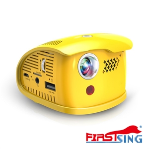Image de Firstsing DLP Pico RGB LED Projector Android 5.1 System Multimedia Pocket Projector 65 Lumens Support Bluetooth Wi-Fi Connection