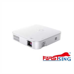 Firstsing Pico Projector Portable Pocket DLP Projector Multimedia Player HDMI Miracast Airplay の画像