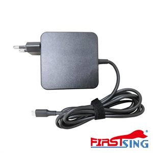 Firstsing 65W Universal Multi-range USB Type-c Power Adapter Quick Charge 3.1 for Type-c Laptops