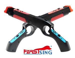 Изображение Firstsing Controller Holder Handle Shooting Game Gun Handle for Nintendo Switch Joy-con