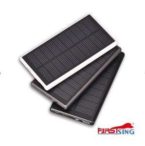 Изображение Firstsing 5000mAh Portable  Solar Charger  Battery Power Bank used for Smartphone iPhone6  iPhone7 iPadmini iPad Tablet