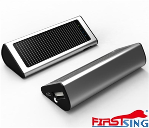 Firstsing Portable Triangle Shaped Solar Charger 2200mAh Power Bank