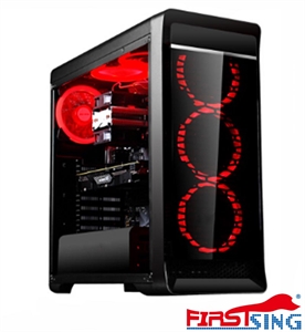 Picture of Firstsing USB 3.0 Full side Transparent Window Micro ATX MINI ITX PC Gaming Computer Case