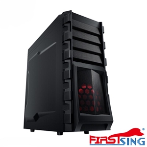 Изображение Firstsing USB 3.0 Micro ATX PC Gaming Computer Case 0.6mm SGCC Steel