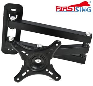 Firstsing Cantilever LCD TV Wall Mount Bracket with Swivel and Telescopic Fits most 10 to 26 inch Panels