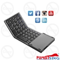 Изображение Firstsing Tri-fold Wireless Folding Keyboard Bluetooth 3.0 Portable Mini Touchpad Keyboard for Android IOS Windows