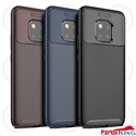 Изображение Firstsing Luxury Carbon Fiber Protecitve Phone Cover for Huawei Mate 20 Slim Soft TPU Back Case