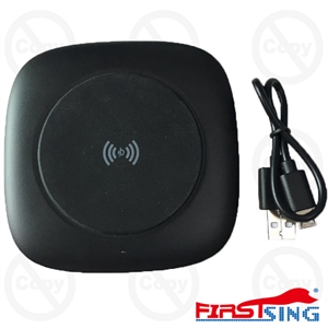 Image de Firstsing 10W Qi Certified Wireless Charging Pad Fast Wireless Charger Compatible with Samsung S10 S9 S8 S7