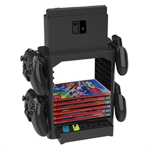 Firstsing Multifunctional storage bracket disc bracket host shelf for Nintendo Switch の画像