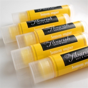 Image de Lemon sugar chapstick lip balm, relieve chapped or cracked lips