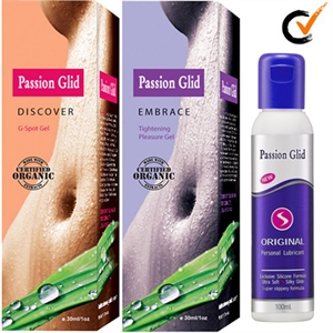 100ml Passion Glide Water Based Sex Lubricant Oil ,Mimic Natural Body Fluids の画像