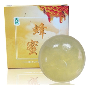 Stable high-quality natural honey face handmade soap skin nourishing oil with OEM   ODM の画像