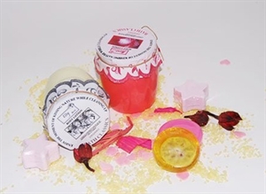 Picture of 180 ML deeply nourish skin sea salt body and face scrub, contains Himalayan pink salt