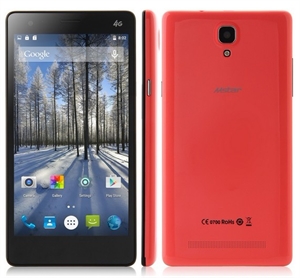Изображение 4G Smartphone Android 5.0 64bit MTK6732 Quad Core 5.5 Inch HD Screen Red