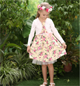 Frocks Floral Printed Girl Dress For Summer 