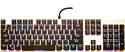 Picture of 104 Key RGB Backlight USB Wired Ergonomic Mechanical Gaming Keyboard Compatible with TTC axis Cherry 